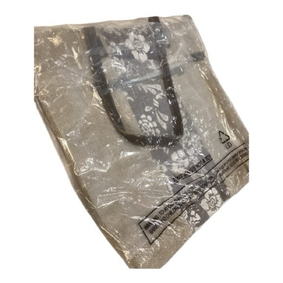 Myra Bag Old Key Upcycled Canvas Tote Bag Brand New - Picture 7 of 7